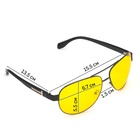 Очки для водителя «Мастер К. Авиаторы», чёрный - Фото 2