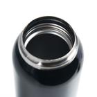 Термос для чая, кофе, 500 мл "Спорт", 5.5 х 23 см, с трубочкой, черный - Фото 3