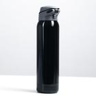 Термос для чая, кофе, 500 мл "Спорт", 5.5 х 23 см, с трубочкой, черный - Фото 5