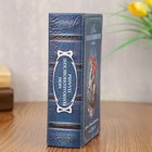 Шкатулка книга - сейф «Мои наполеоновские планы», дерево, искусственная кожа, 17×11×5 см - Фото 4