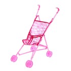 Коляска-трость для кукол, пластиковый каркас - Фото 9