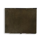 Ящик почтовый без замка (с петлёй), горизонтальный «Широкий», бронзовый - Фото 8