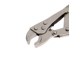 Зажим ручной ТУНДРА, полукруглый захват, с фиксатором, 125 мм - Фото 3