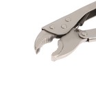Зажим ручной ТУНДРА, полукруглый захват, с фиксатором, 180 мм - Фото 3