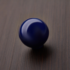 Ручка кнопка PLASTIC 008, пластиковая, синяя - Фото 3
