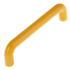 Ручка скоба PLASTIC 009, пластиковая, м/о 96 мм, желтая - фото 110088183