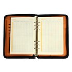 Ежедневник-органайзер Calligrata, А5, 96 листов, на молнии, обложка из искусственной кожи, МИКС - Фото 5