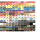 Набор маркеров Superior, профессиональные двусторонние, 84 штуки, 84 цвета - Фото 9