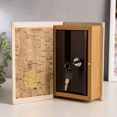 Шкатулка книга-сейф «Наши семейные ценности», искусственная кожа, 17×11×5 см