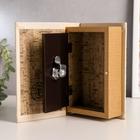 Шкатулка книга - сейф «Наши семейные ценности», искусственная кожа, 17×11×5 см - Фото 3