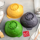 Форма силиконовая для выпечки Доляна «Футбольный мяч», 22,5×19 см, цвет МИКС - Фото 4