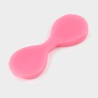 Молд для заливки Доляна «Листочек», силикон, 9.5×3.5 см, розовый - Фото 3