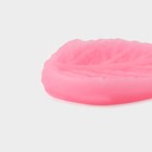 Молд для заливки Доляна «Листочек», силикон, 9.5×3.5 см, розовый - Фото 4