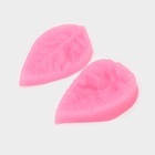 Молд кондитерский «Лист гортензии», силикон, 2 предмета, 4×2.5 см, МИКС - Фото 3