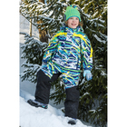 Комбинезон для мальчика, рост 128 см, цвет синий - Фото 1