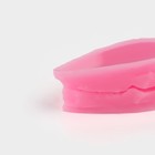 Молд кондитерский «Лист розы», силикон, 2 предмета, 5×3 см, розовый - Фото 6