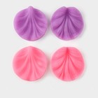 Молд кондитерский «Лист герани», силикон, 2 предмета, 7.5×7 см, МИКС - Фото 7