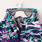 Куртка для девочки, рост 122 см, цвет фиолетовый - Фото 2