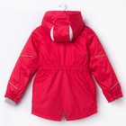 Куртка для девочки, рост 134 см, цвет розовый - Фото 3
