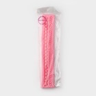 Молд Доляна «Цепь», силикон, 27,8×4,6×1,2 см, цвет розовый - Фото 7