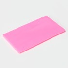 Молд для заливки «Алфавит Русский», силикон, 35 ячеек, 18.4×10.7×0.6 см, розовый - Фото 4