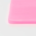 Молд для заливки «Алфавит Русский», силикон, 35 ячеек, 18.4×10.7×0.6 см, розовый - Фото 6