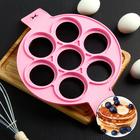 Форма для оладий и яичницы «Ози. Круг», 40×23 см, цвет МИКС - Фото 1