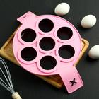 Форма для оладий и яичницы «Ози. Круг», 40×23 см, цвет МИКС - Фото 2