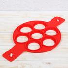 Форма для оладий и яичницы «Ози. Круг», 40×23 см, цвет МИКС - Фото 7