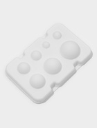 Форма для муссовых десертов и выпечки из 2 частей Доляна «Шарики», силикон, 13×8.5×3 см, 7 ячеек (d=1-3.5 см), белая - Фото 2