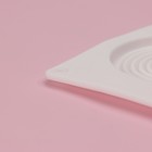 Форма для муссовых десертов и выпечки Доляна «Гипноз», силикон, 30×17.5×0.5 см, 6 ячеек (d=7.7 см), белая - Фото 6