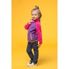 Джемпер флисовый для девочки, рост 104 см, цвет фиолетовый - Фото 3