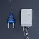 УЦЕНКА Гирлянда «Бахрома», 2.4×0.7 м, с насадками «Шарики», IP20, 108 LED, 220 В, 8 режимов, прозрачная нить, свечение синее - Фото 6