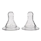 Соска на бутылочку, антиколиковая, от 0 мес., классическое горло, медленный поток, №1, фасовка по 20 шт. - Фото 5