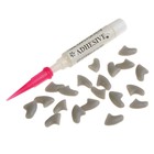 Когти накладные "Антицарапки", размер М, серые - Фото 5