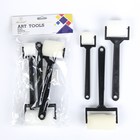 Набор валиков для рисования, поролон, 3 штуки - Фото 5