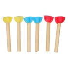 Набор кистей - спонжей, для рисования, 6 штук - Фото 1