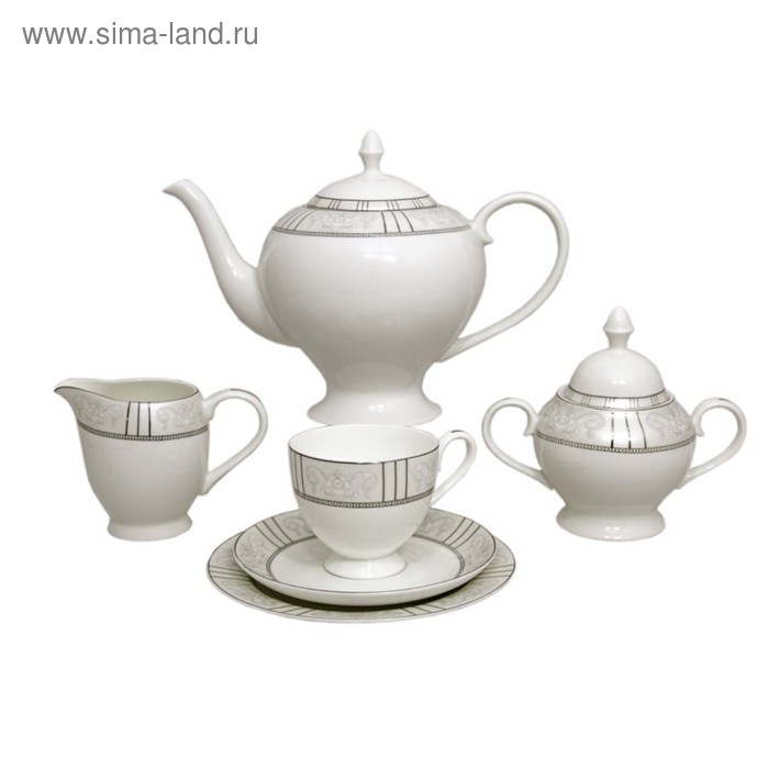 Сервиз чайный «Шенонсо», 21 предмет на 6 персон - Фото 1