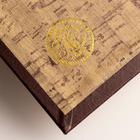 Шкатулка книга-сейф «Государева казна», дерево, искусственная кожа, 21×13×5 см - Фото 6
