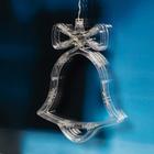 УЦЕНКА Гирлянда «Бахрома», 2.4×0.9 м, с насадками «Колокольчики», IP20, 138 LED, 220 В, 8 режимов, прозрачная нить, свечение мульти - Фото 11