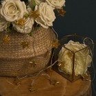 УЦЕНКА Гирлянда «Нить» 4 м с насадками «Звёздочка», IP20, прозрачная нить, 20 LED, свечение тёплое белое, 8 режимов, 220 В - Фото 10