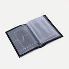 Обложка для автодокументов, цвет чёрный - Фото 3