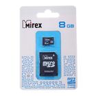 Карта памяти Mirex microSD, 8 Гб, SDHC, класс 4, с адаптером SD - Фото 5