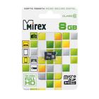 Карта памяти Mirex microSD, 8 Гб, SDHC, класс 10 - фото 9478712