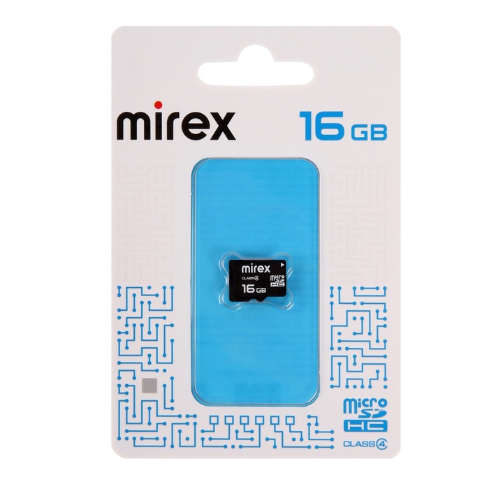 Карта памяти Mirex microSD, 16 Гб, SDHC, класс 4 - фото 51557493