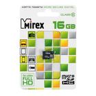 Карта памяти Mirex microSD, 16 Гб, SDHC, класс 10 - Фото 2