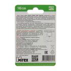 Карта памяти Mirex microSD, 16 Гб, SDHC, класс 10 - фото 8354431