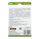 Флешка Mirex ELF GREEN, 8 Гб, USB2.0, чт до 25 Мб/с, зап до 15 Мб/с, зеленая - Фото 3