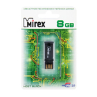 Флешка Mirex HOST BLACK, 8 Гб, USB2.0, чт до 25 Мб/с, зап до 15 Мб/с, черная - Фото 2