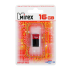 Флешка Mirex ARTON RED, 16 Гб, USB2.0, чт до 25 Мб/с, зап до 15 Мб/с, красная - Фото 2